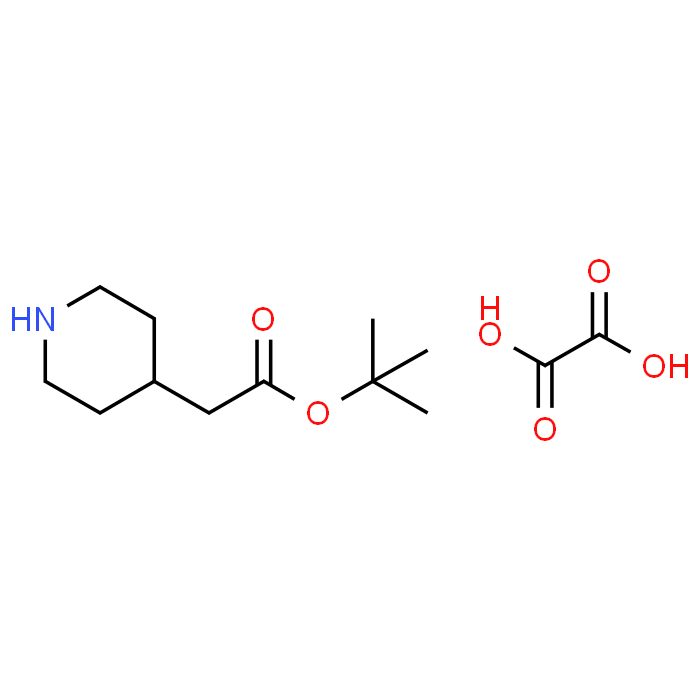 tert-Butyl 2-(piperidin-4-yl)acetate oxalate