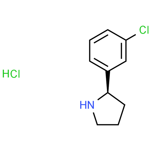 (R)-2-(3-Chlorophenyl)pyrrolidine hydrochloride