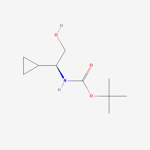 tert-Butyl (S)-(1-cyclopropyl-2-hydroxyethyl)carbamate