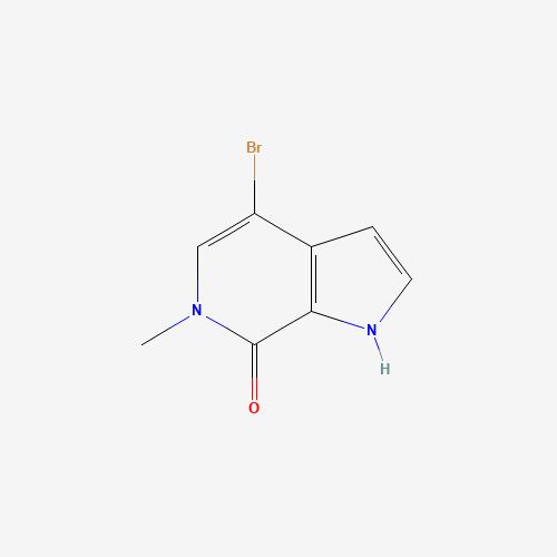 4-Bromo-6-methyl-1,6-dihydro-7H-pyrrolo[2,3-c]pyridin-7-one
