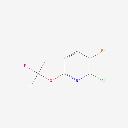 3-Bromo-2-chloro-6-(trifluoromethoxy)pyridine