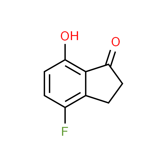 4-Fluoro-7-hydroxy-2,3-dihydro-1H-inden-1-one