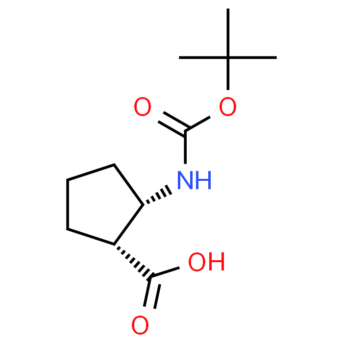cis-2-((tert-Butoxycarbonyl)amino)cyclopentanecarboxylic acid