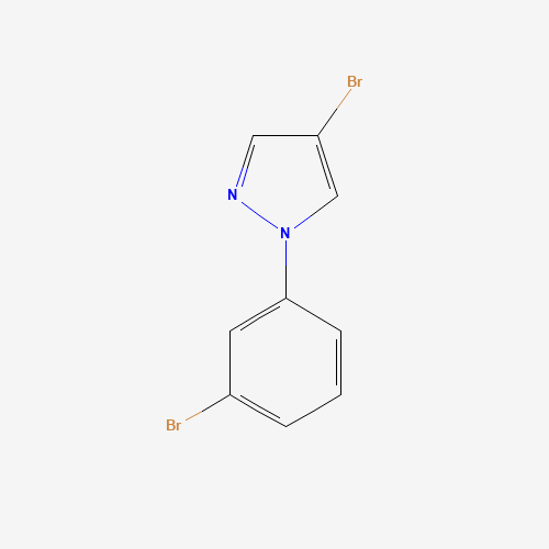4-Bromo-1-(3-bromophenyl)-1H-pyrazole