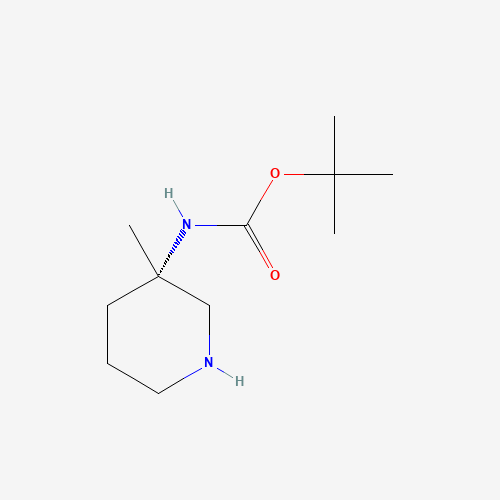 (S)-tert-Butyl (3-methylpiperidin-3-yl)carbamate