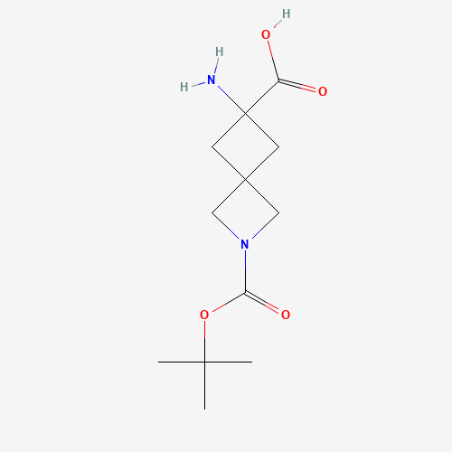 6-Amino-2-(tert-butoxycarbonyl)-2-azaspiro[3.3]heptane-6-carboxylic acid