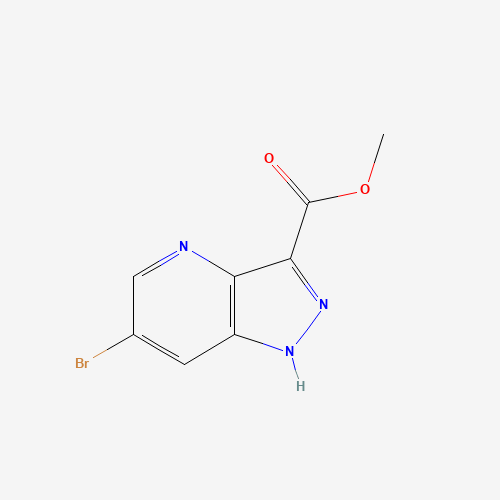 Methyl 6-bromo-1H-pyrazolo-[4,3-b]pyridine-3-carboxylate
