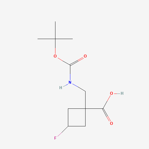 1-(Boc-aminomethyl)-3-fluorocyclobutane-carboxylic acid