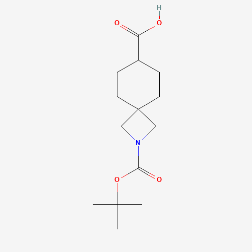 2-[(tert-butoxy)carbonyl]-2-azaspiro[3.5]nonane-7-carboxylic acid