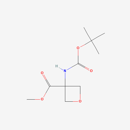 Methyl 3-((tert-butoxycarbonyl)amino)oxetane-3-carboxylate