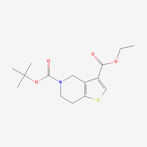 Ethyl 5-Boc-6,7-dihydro-4H-thieno-[3,2-c]pyridine-3-carboxylate