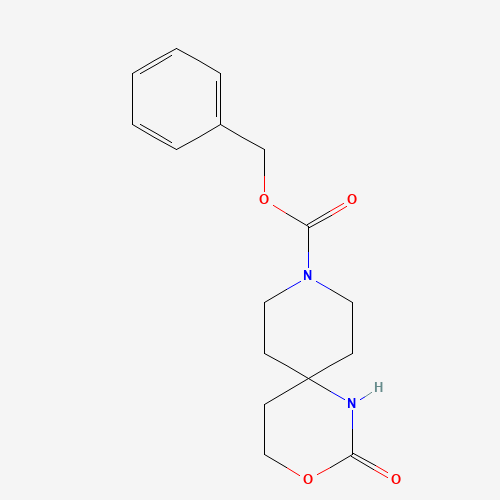 Benzyl 2-oxo-3-oxa-1,9-diazaspiro[5.5]undecane-9-carboxylate