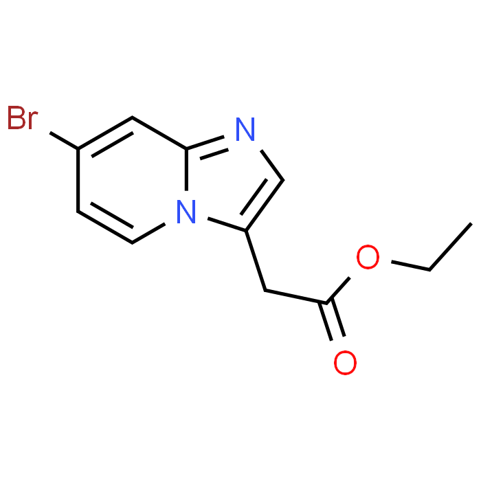Ethyl 2-(7-bromoimidazo[1,2-a]pyridin-3-yl)acetate