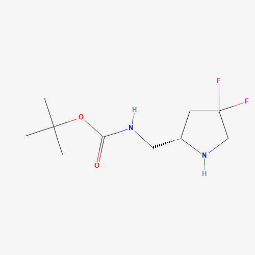 (S)-tert-Butyl ((4,4-difluoropyrrolidin-2-yl)methyl)carbamate
