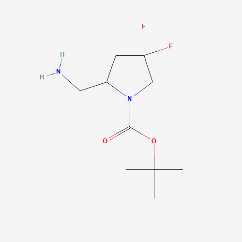 (S)-tert-Butyl 2-(aminomethyl)-4,4-difluoropyrrolidine-1-carboxylate