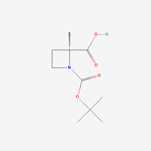 (2S)-1-[(tert-butoxy)carbonyl]-2-methylazetidine-2-carboxylic acid