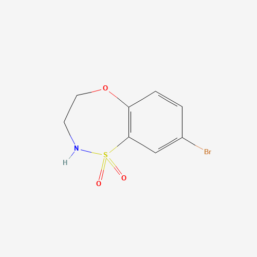 8-Bromo-3,4-dihydro-2H-benzo[b][1,4,5]oxathiazepine 1,1-dioxide