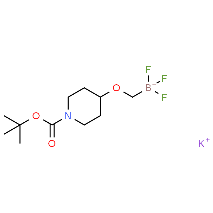 Potassium (((1-(tert-butoxycarbonyl)piperidin-4-yl)oxy)methyl)trifluoroborate