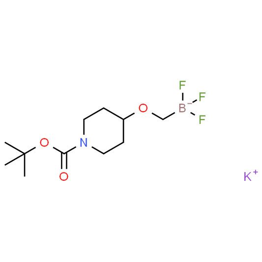 Potassium (((1-(tert-butoxycarbonyl)piperidin-4-yl)oxy)methyl)trifluoroborate