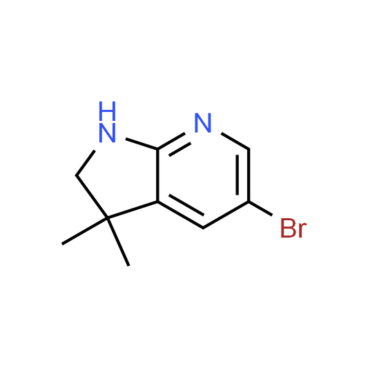5-Bromo-3,3-dimethyl-2,3-dihydro-1H-pyrrolo[2,3-b]pyridine