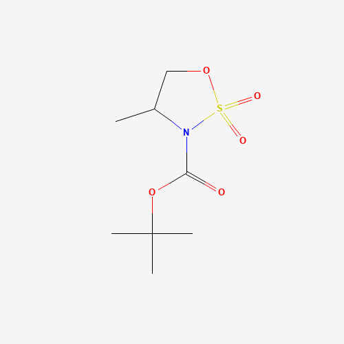 tert-butyl 4-methyl-2,2-dioxo-1,2λ,3-oxathiazolidine-3-carboxylate