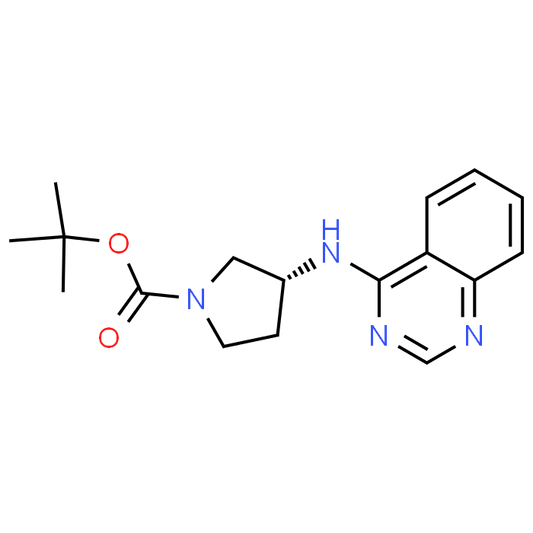(R)-tert-Butyl 3-(quinazolin-4-ylamino)pyrrolidine-1-carboxylate