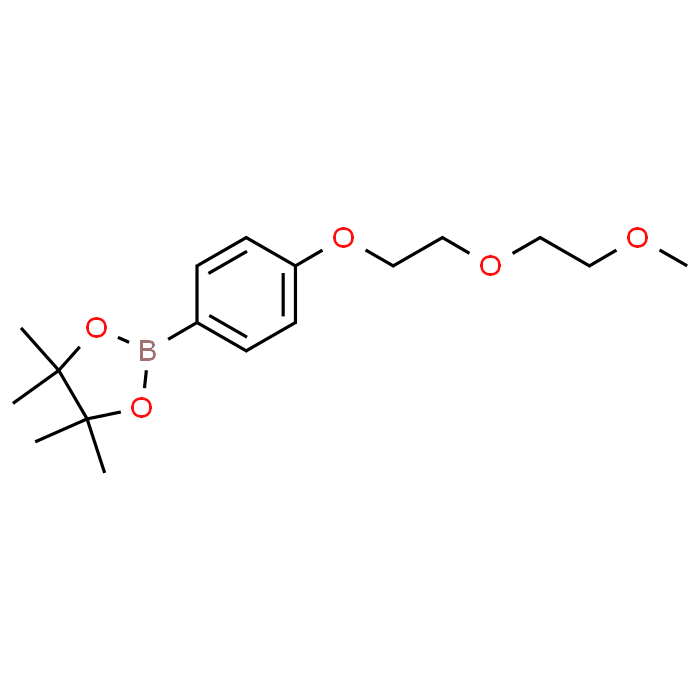 2-(4-(2-(2-Methoxyethoxy)ethoxy)phenyl)-4,4,5,5-tetramethyl-1,3,2-dioxaborolane