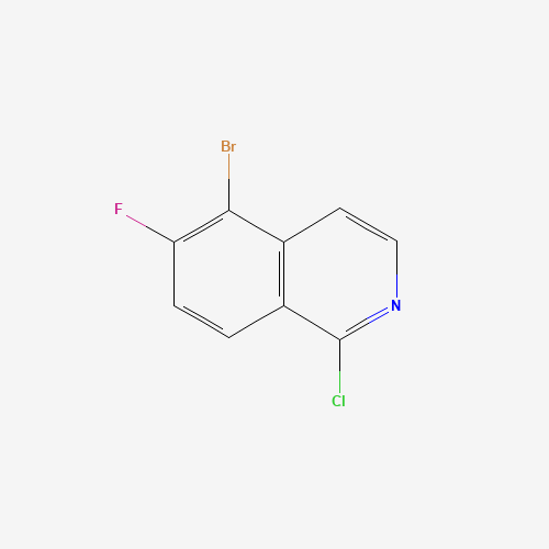 5-Bromo-1-chloro-6-fluoroisoquinoline