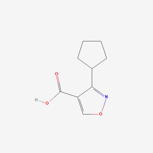 3-Cyclopentylisoxazole-4-carboxylic acid