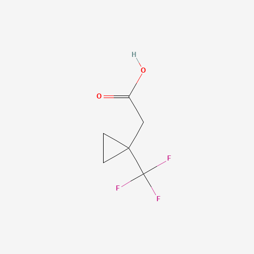 2-[1-(Trifluoromethyl)cyclopropyl]acetic acid