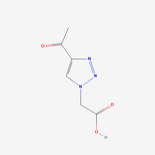 2-(4-Acetyl-1H-1,2,3-triazol-1-yl)acetic acid