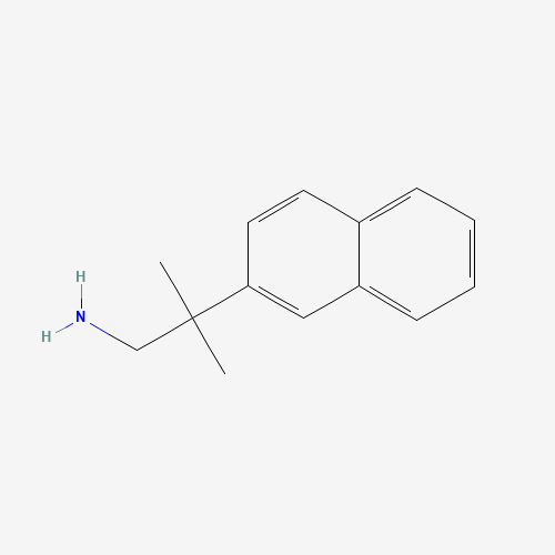 2-Methyl-2-(naphthalen-2-yl)propan-1-amine