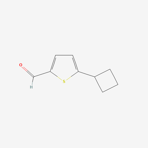5-Cyclobutylthiophene-2-carbaldehyde