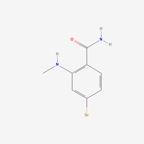 4-Bromo-2-(methylamino)benzamide