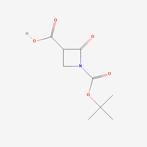 1-(tert-Butoxycarbonyl)-2-oxoazetidine-3-carboxylic acid