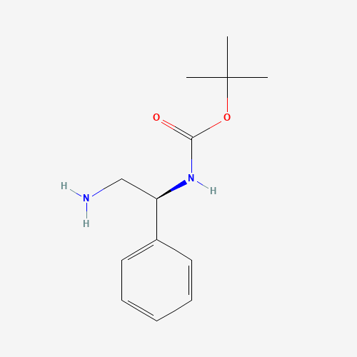 (S)-tert-Butyl (2-amino-1-phenylethyl)carbamate