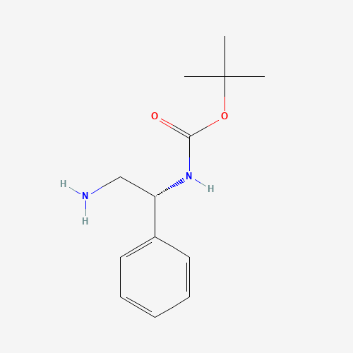 (R)-tert-Butyl (2-amino-1-phenylethyl)carbamate