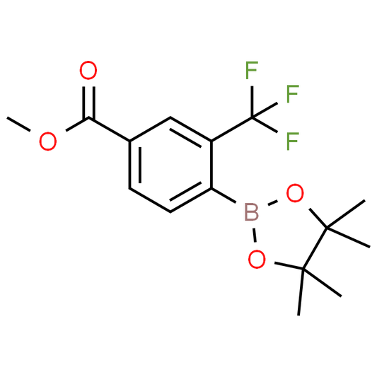 Methyl 4-(4,4,5,5-tetramethyl-1,3,2-dioxaborolan-2-yl)-3-(trifluoromethyl)benzoate