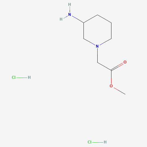 (3-Amino-piperidin-1-yl)-acetic acid methyl ester dihydrochloride