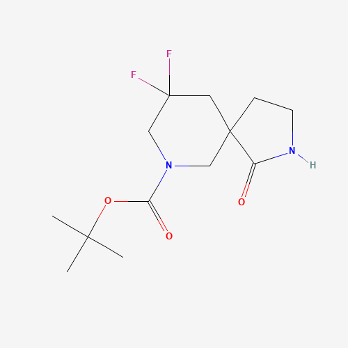 tert-Butyl 9,9-difluoro-1-oxo-2,7-diazaspiro[4.5]decane-7-carboxylate