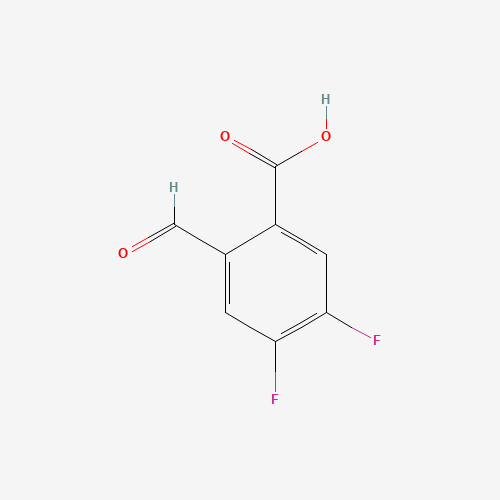 4,5-Difluoro-2-formylbenzoic acid