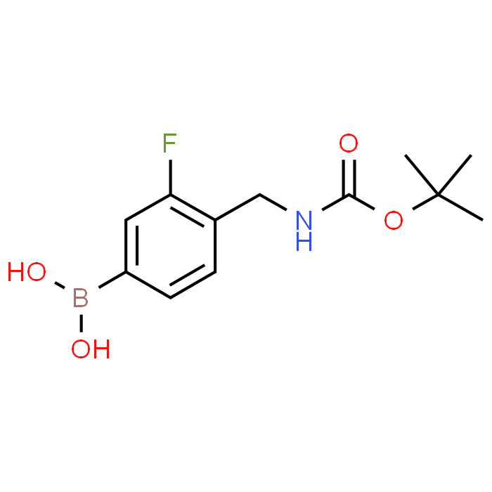 (4-(((tert-Butoxycarbonyl)amino)methyl)-3-fluorophenyl)boronic acid