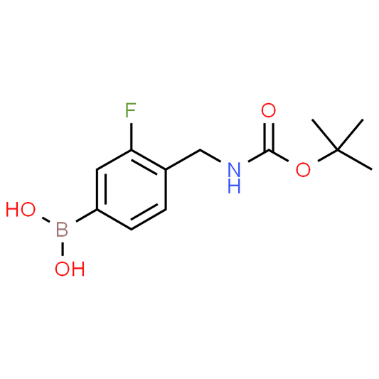 (4-(((tert-Butoxycarbonyl)amino)methyl)-3-fluorophenyl)boronic acid