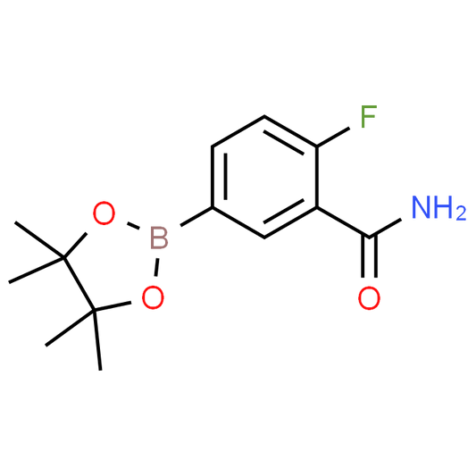 2-Fluoro-5-(tetramethyl-1,3,2-dioxaborolan-2-yl)benzamide