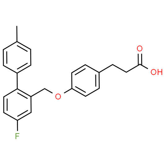 3-(4-((4-Fluoro-4'-methyl-[1,1'-biphenyl]-2-yl)methoxy)phenyl)propanoic acid