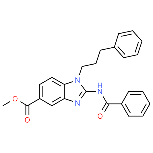 Methyl 2-benzamido-1-(3-phenylpropyl)-1H-benzo[d]imidazole-5-carboxylate