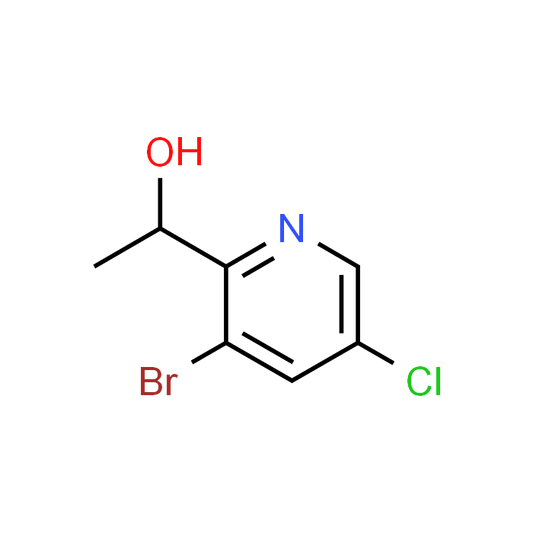 1-(3-Bromo-5-chloropyridin-2-yl)ethanol