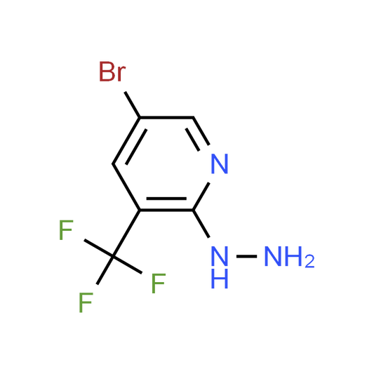 1-(5-bromo-3-(trifluoromethyl)pyridin-2-yl)hydrazine