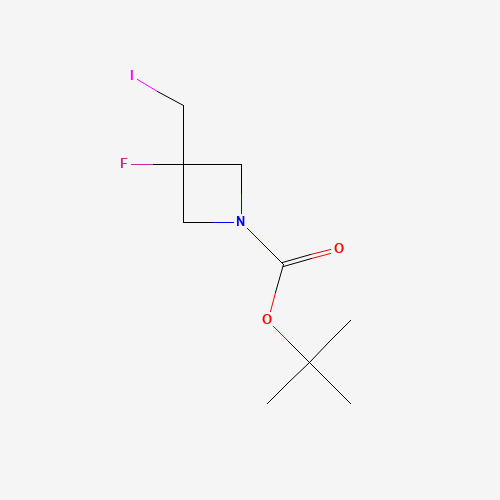1-Boc-3-iodomethyl-3-fluoroazetidine