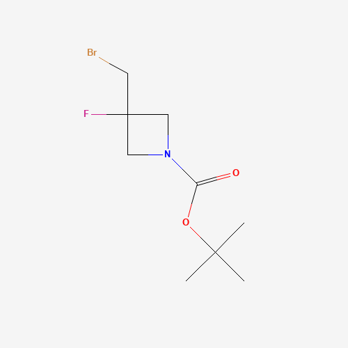 tert-Butyl 3-(bromomethyl)-3-fluoroazetidine-1-carboxylate
